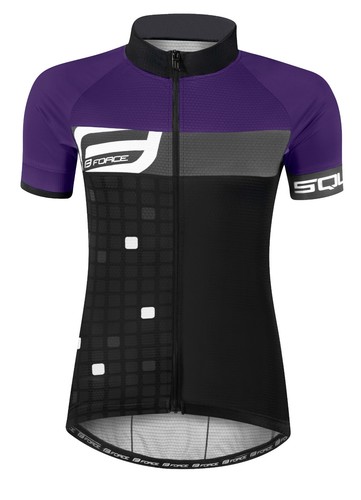 Damen fahrrad trikot - damen, lila