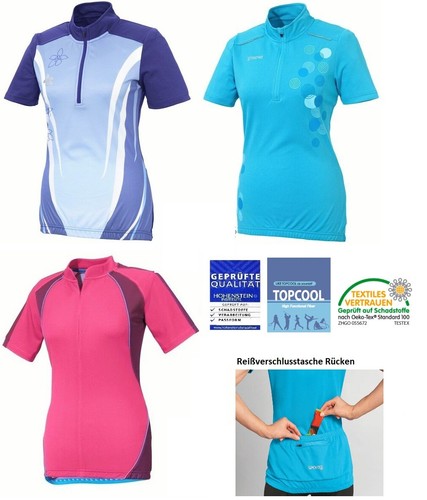 Damen fahrradtrikot kurzarm - damen,