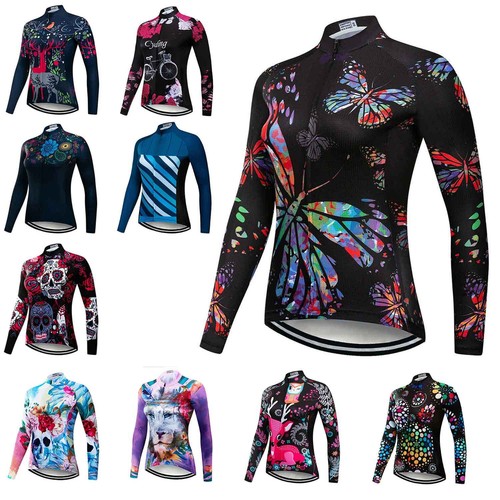 Fahrradtrikot damen langarm - fahrradtrikot,